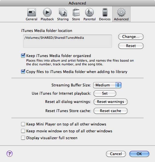 Change The Media Folder Location