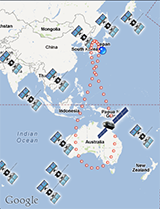 QZ-finder on Google Maps