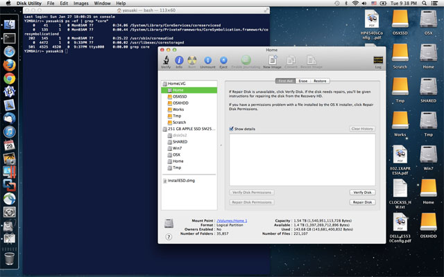 Thuderbolt Target Disk Mode on Mountain Lion