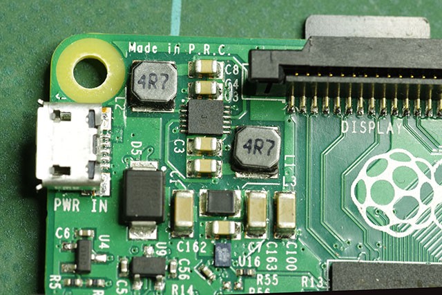 Raspberry Pi 2 の電源回路廻り