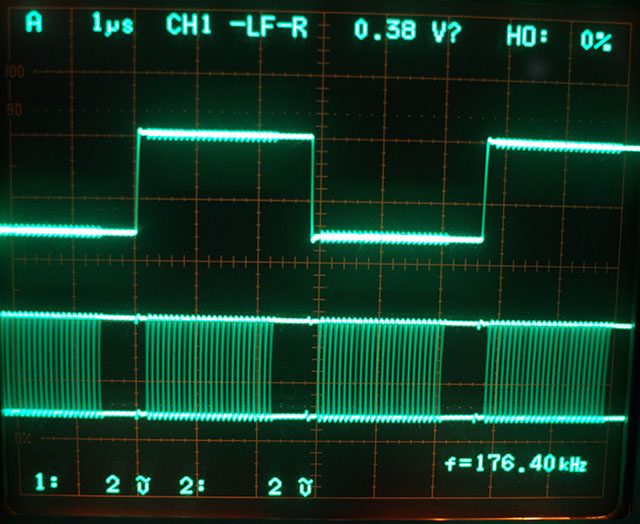 DSD 128 Native LRCK-DATA