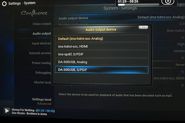 Setting USB Soud Device