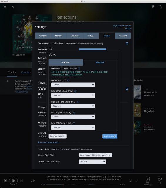 RoonBridge Supportedt File Types