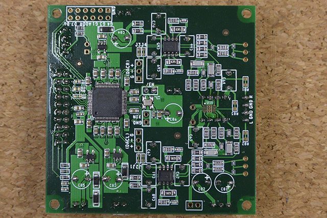 DAC基板の裏側