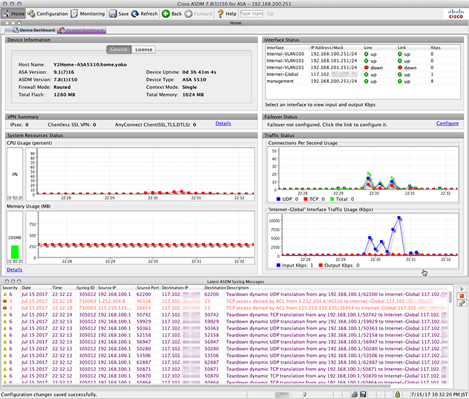 ASA Dashboard 