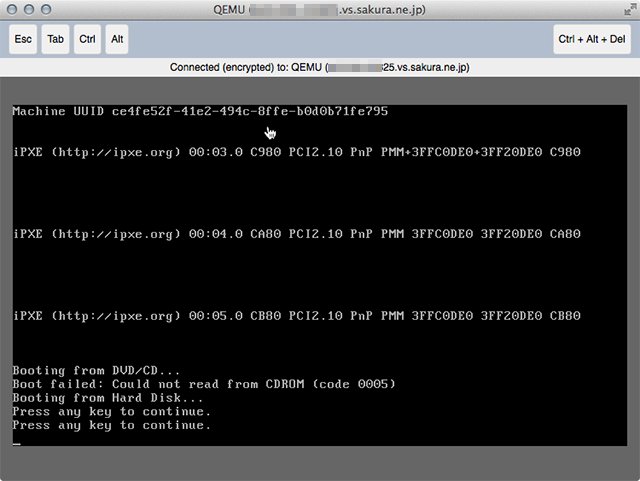 VPS ISO Boot Failure