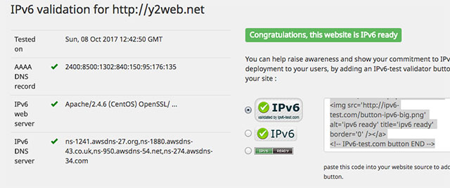 IPV6 Ready