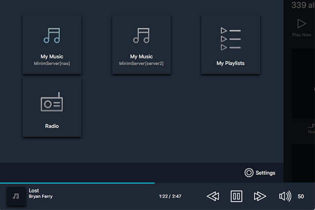 Kinsky Server Setup