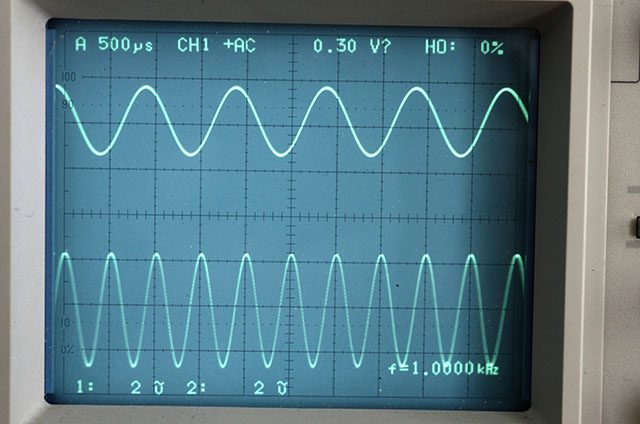 Test-tone sound playback