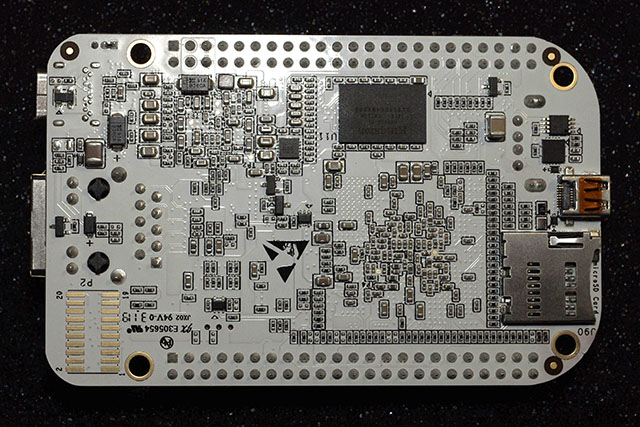 BeagleBone AI Back View