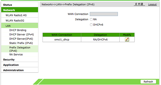 F660A Prefix Settings