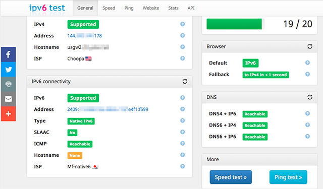 My Private IPv4 over IPv6 Tunnel