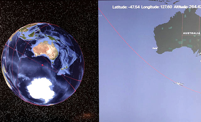 NASA TV  Tracking the I.S.S.