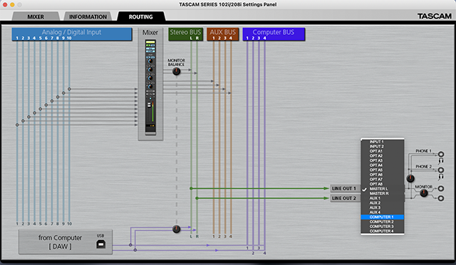 Setup Channel Routing