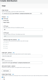 Create CF Distribution 01