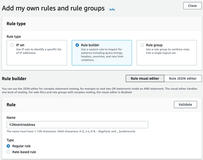 Create WebACL - step3