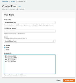 IPv4 Set