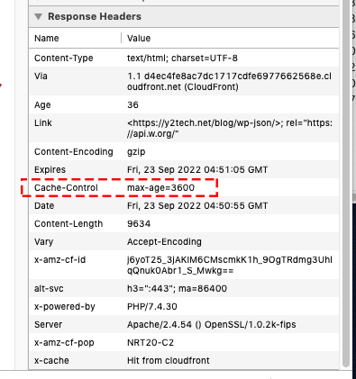 Overriding The CacheControl Header