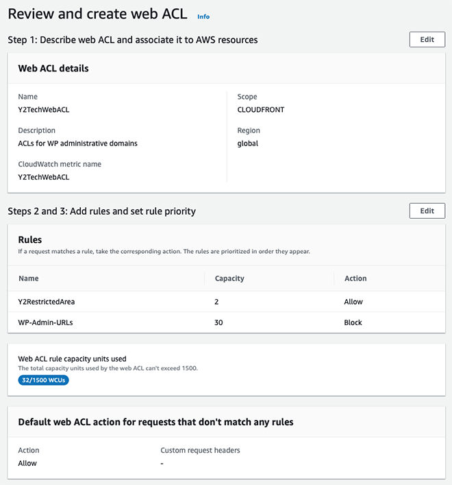 WebACL Review - 1