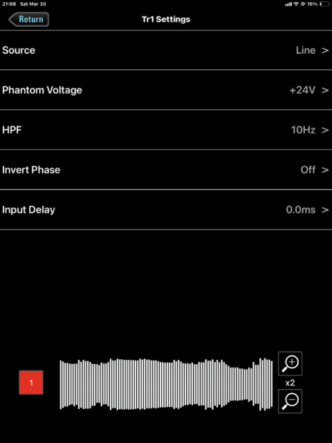 F3 Recording Settings