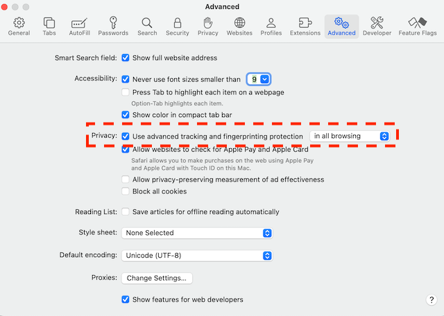 Safari18-Settings