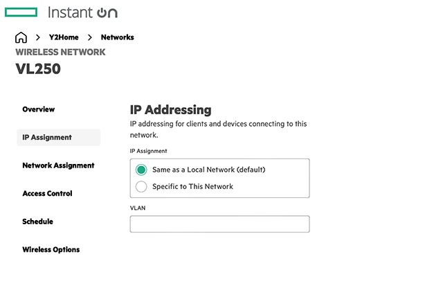 IP Settings