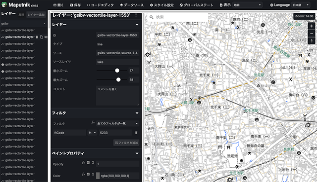 Maputnik Style Editing Tool