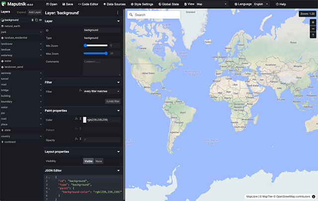 OSM Initial Map Location