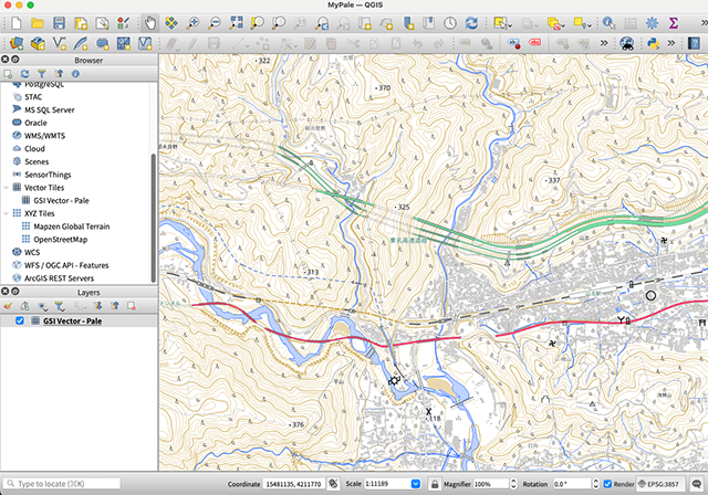 QGIS My Pale Style
